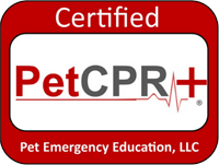 Pet CPR Plus website home page